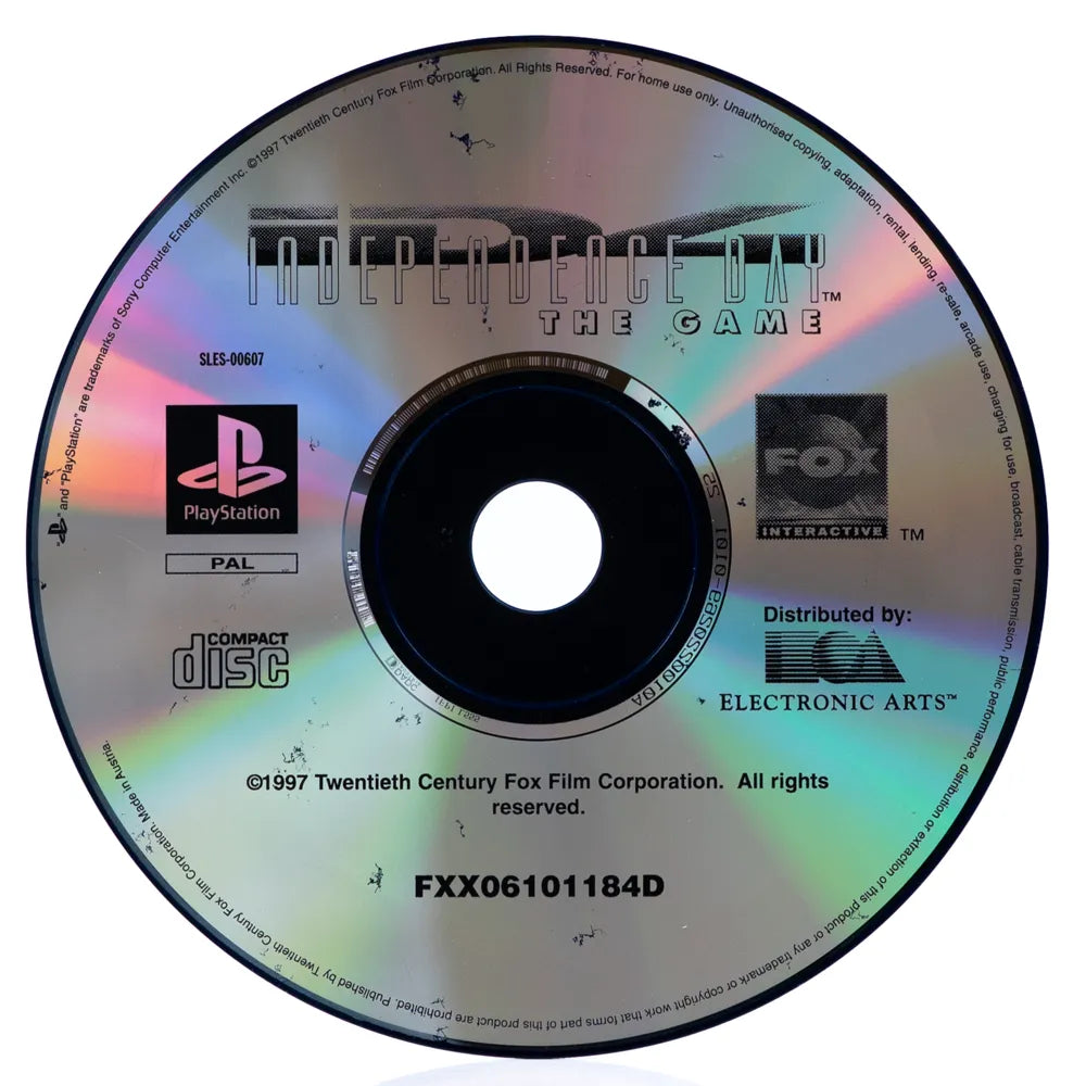 Independence Day: The Game - PS1 spill - Retrospillkongen