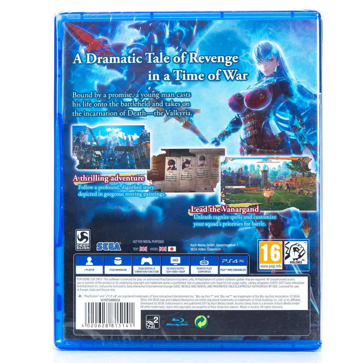 Valkyria Revolution (Limited Edition) - PS4 spill (Forseglet) - Retrospillkongen