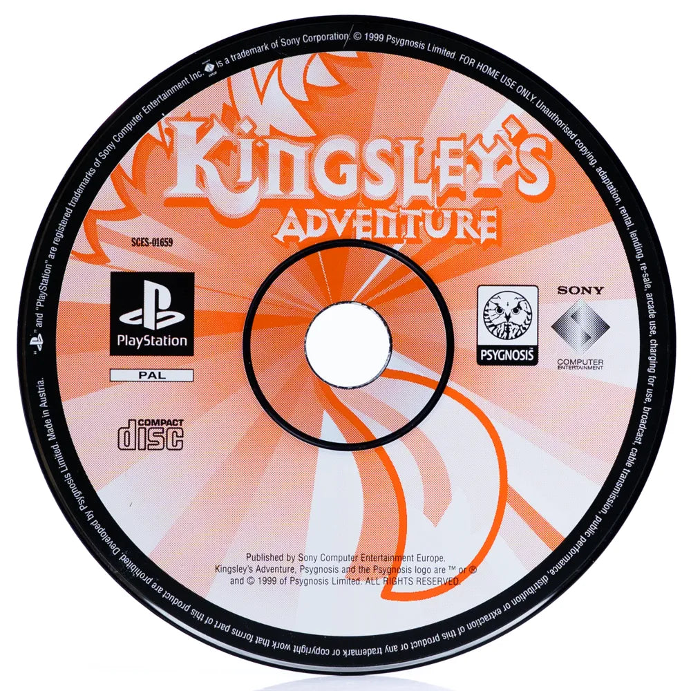 Kingsley's Adventure - PS1 spill - Retrospillkongen