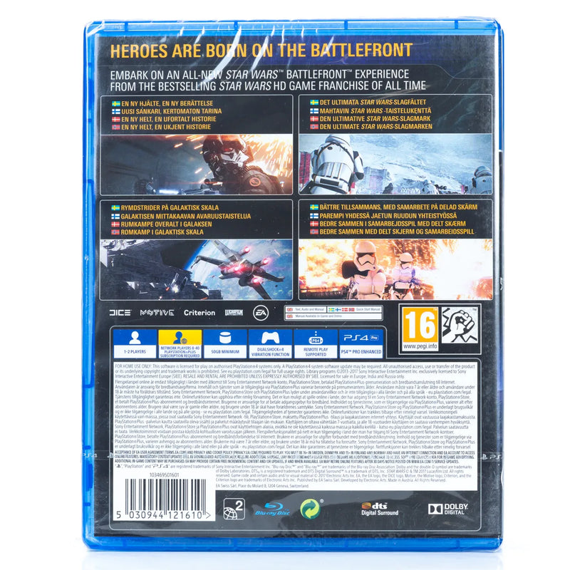 Star Wars: Battlefront II - PS4 spill (Forseglet)