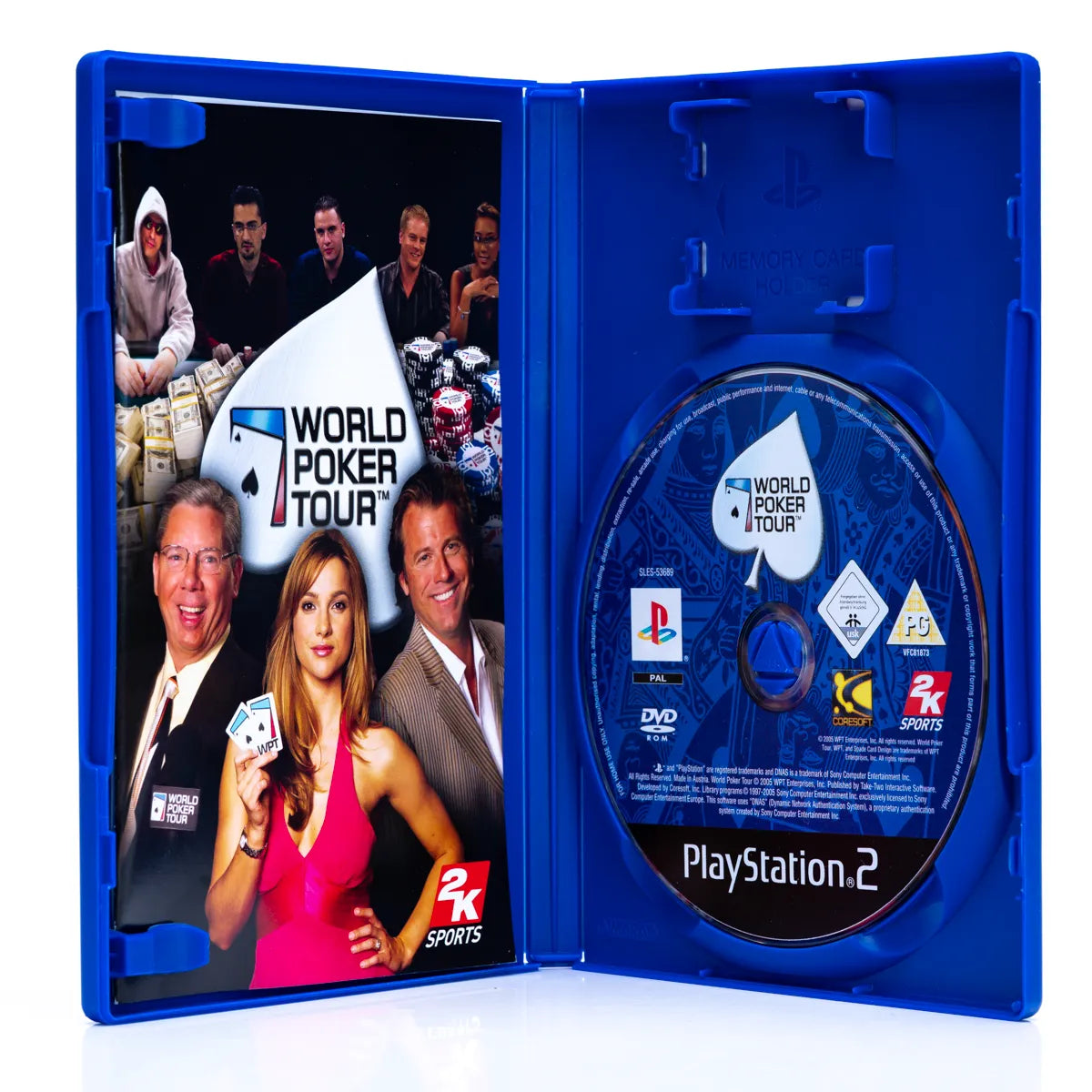 World Poker Tour - PS2 Spill - Retrospillkongen