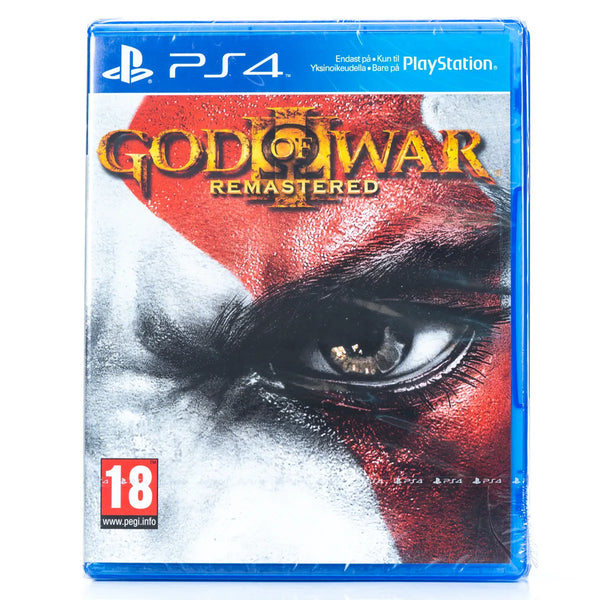 God of War III Remastered - PS4 spill (Forseglet)