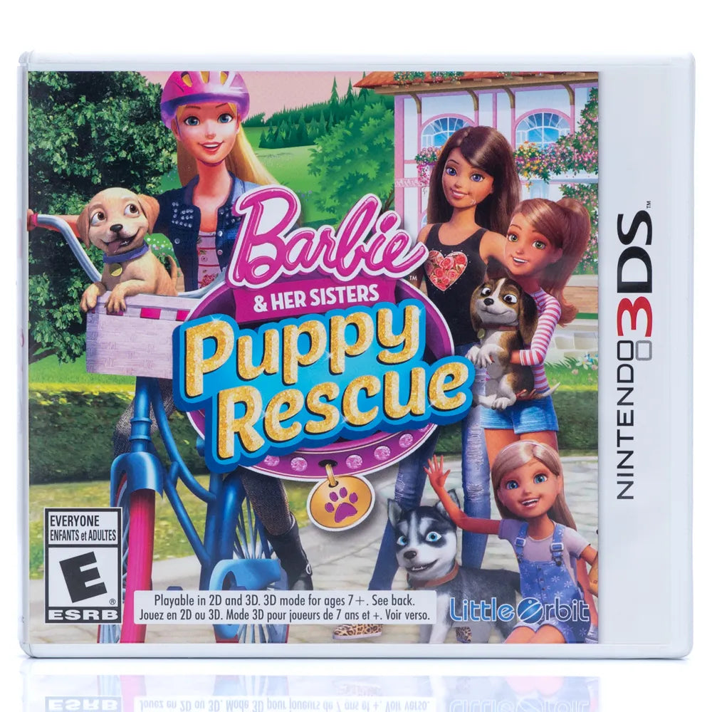 Barbie & Her Sisters: Puppy Rescue (NTSCU) - Nintendo 3DS spill - Retrospillkongen
