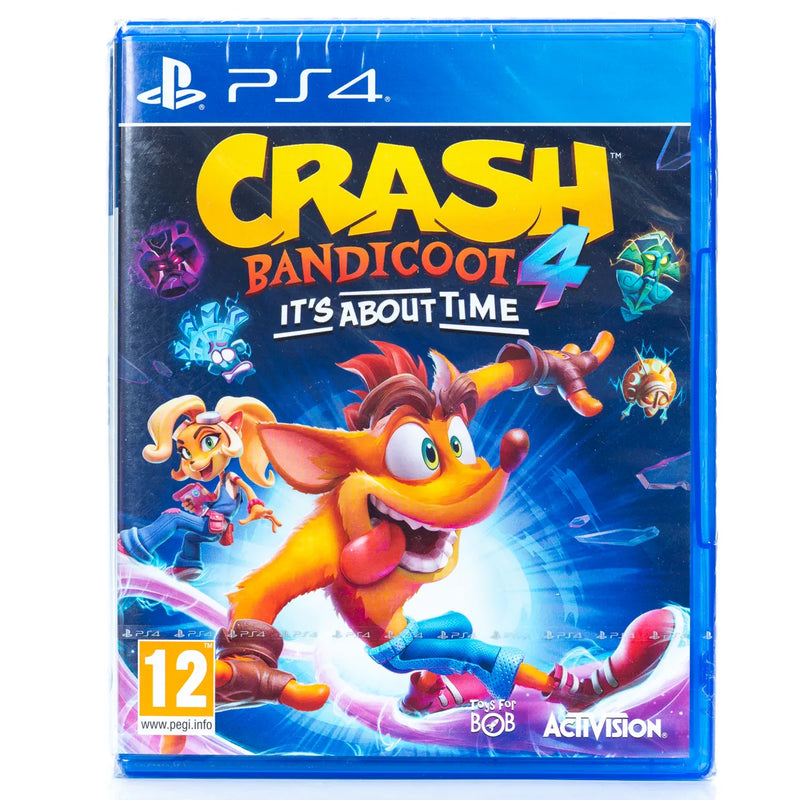 Crash Bandicoot 4: It's About Time - PS4 spill (Forseglet)