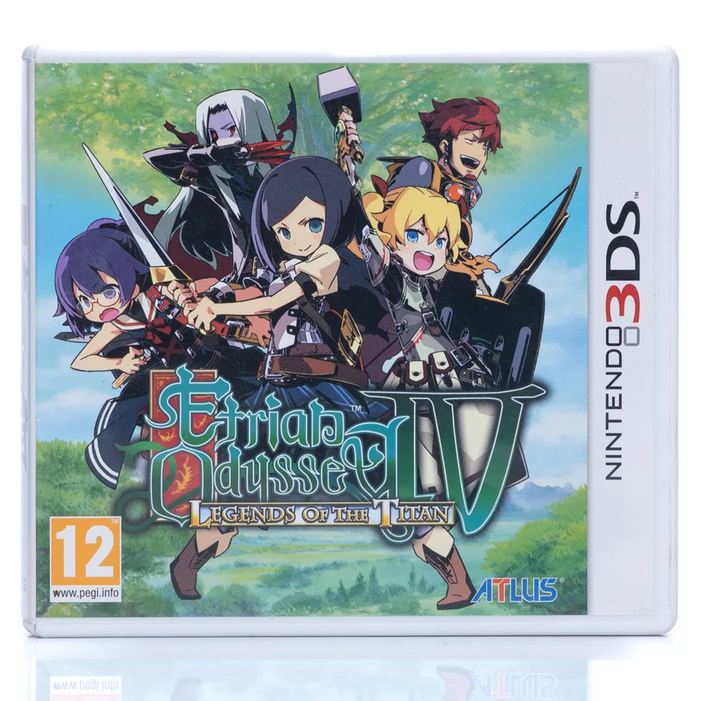 Etrian Odyssey IV: Legends of the Titan - 3DS spill - Retrospillkongen