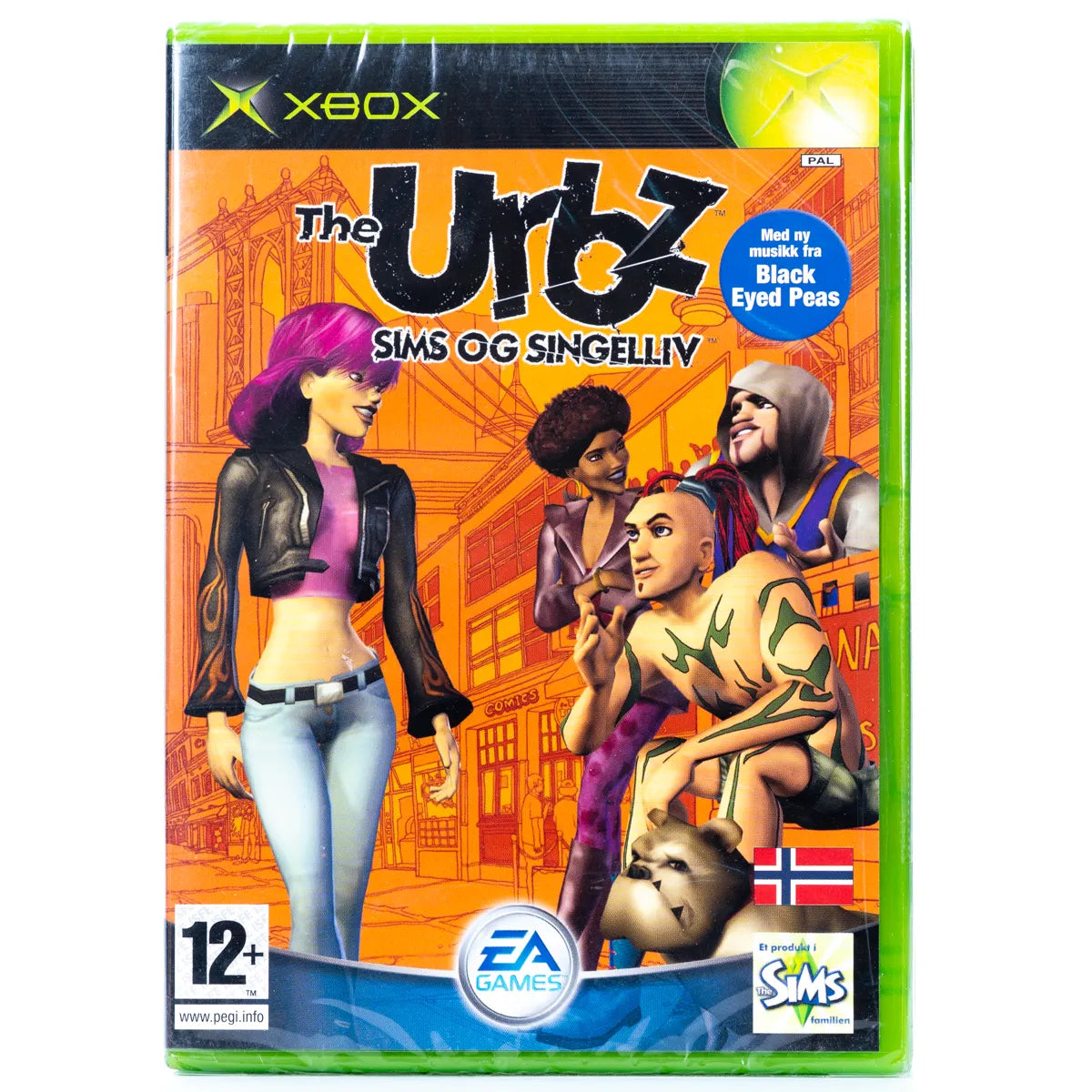 The Urbz: Sims in the City - Xbox spill (Forseglet) - Retrospillkongen