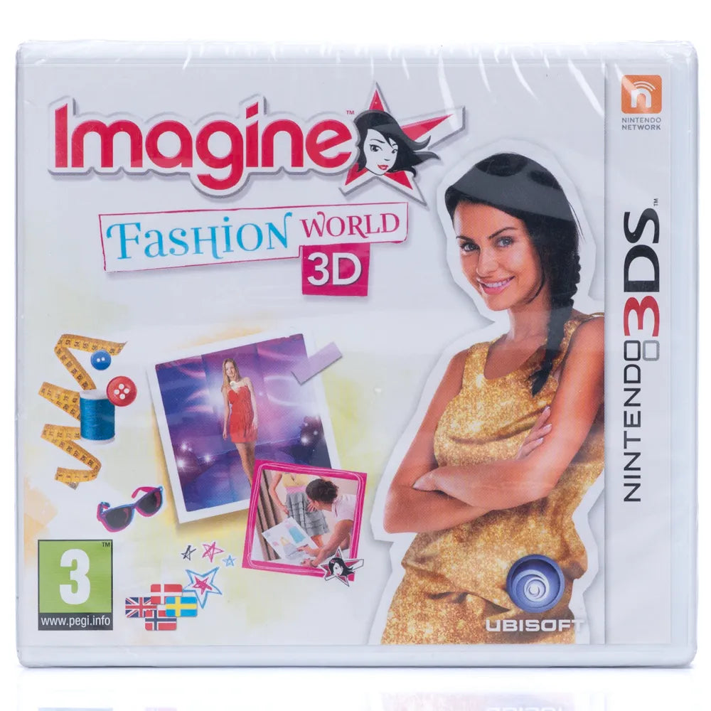Imagine: Fashion World 3D (Forseglet) - 3DS spill - Retrospillkongen
