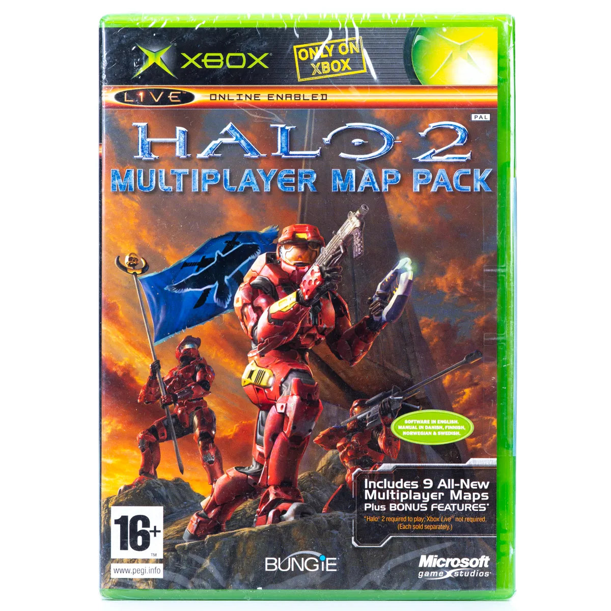 Halo 2: Multiplayer Map Pack - Xbox Spill (Forseglet) - Retrospillkongen
