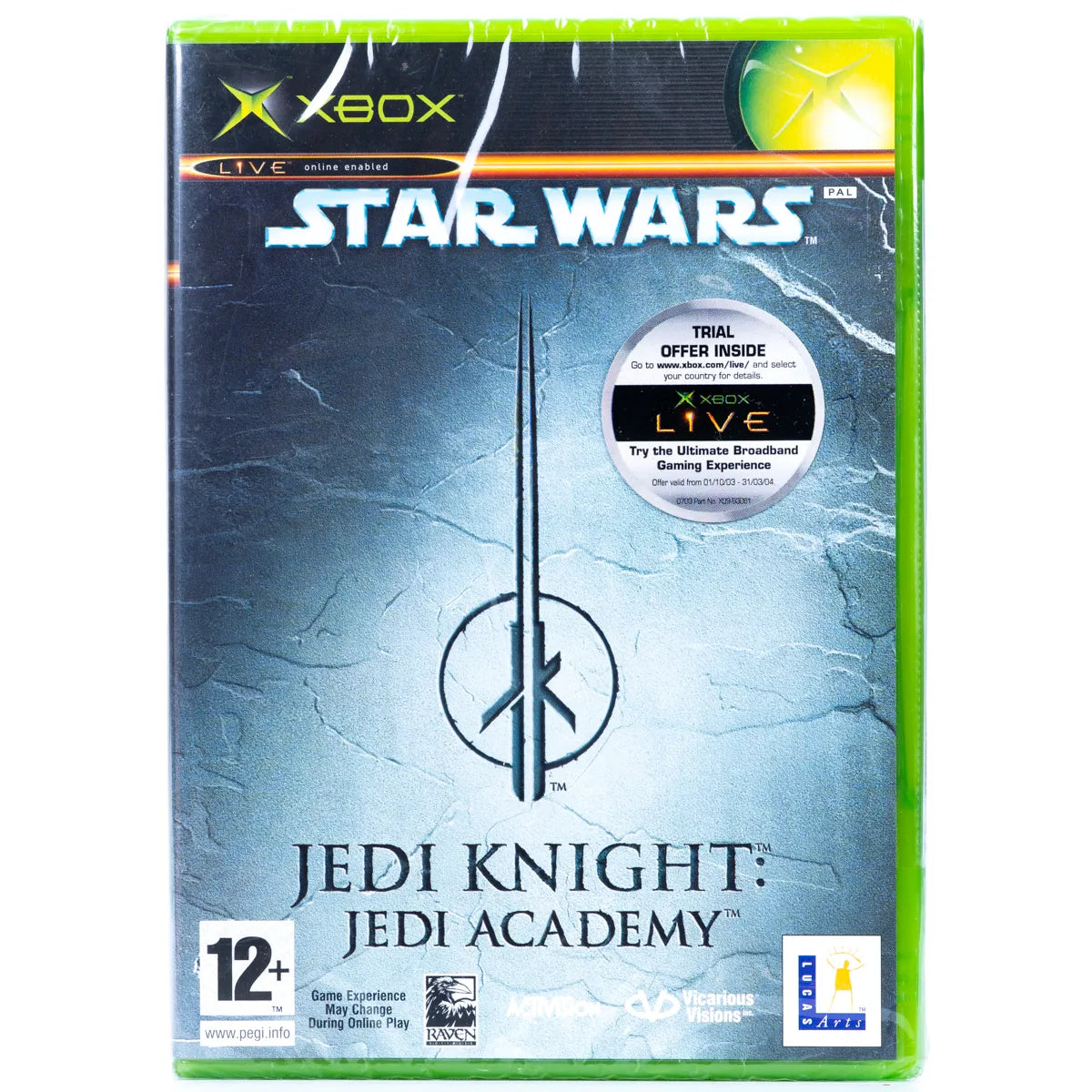 Star Wars Jedi Knight: Jedi Academy - Xbox Spill (Forseglet) - Retrospillkongen
