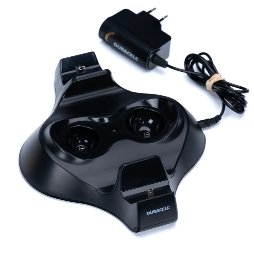 Duracell Ladestasjon for PS3 Kontroller & PlayStation Move - Retrospillkongen