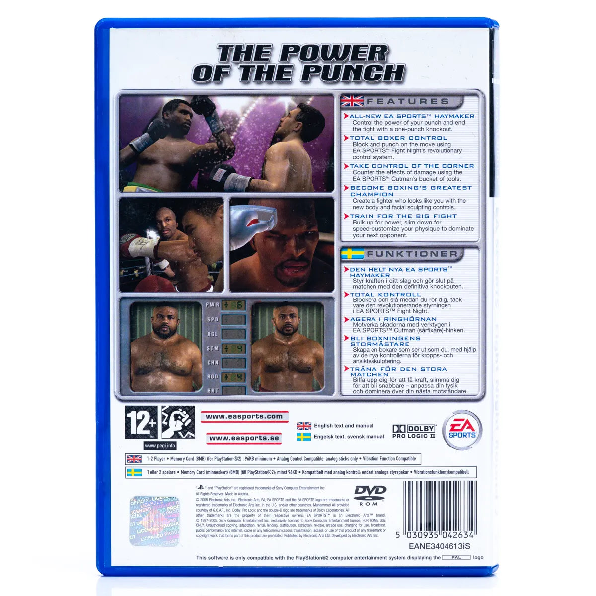 Fight Night Round 2- PS2 Spill - Retrospillkongen
