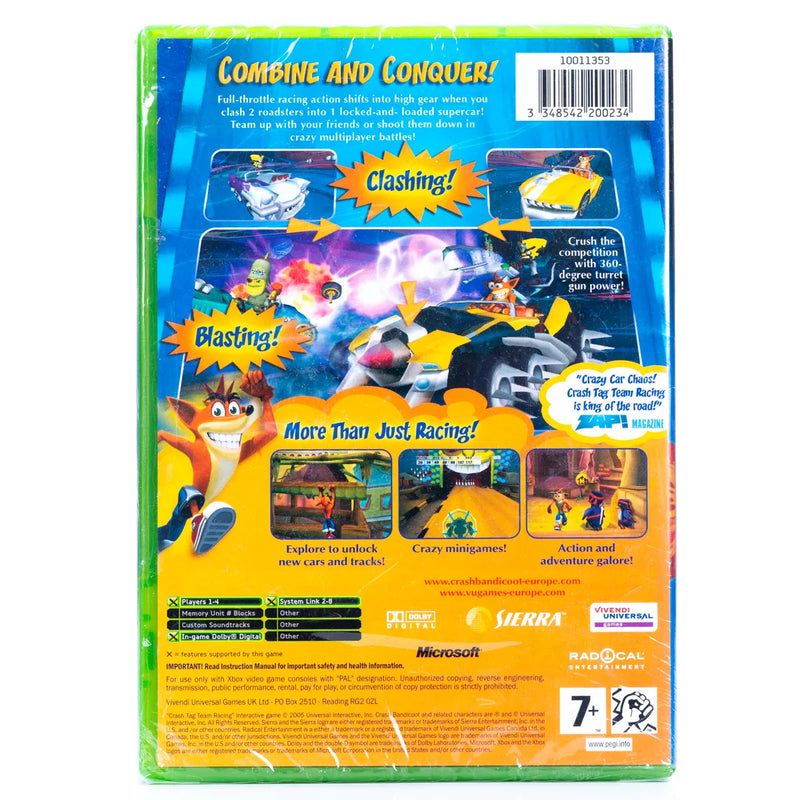 Crash Tag Team Racing - Xbox Spill (Forseglet)
