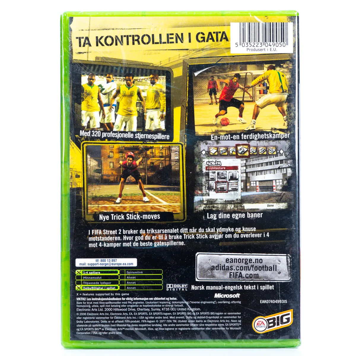 FIFA Street 2 - Xbox Spill (Forseglet) - Retrospillkongen