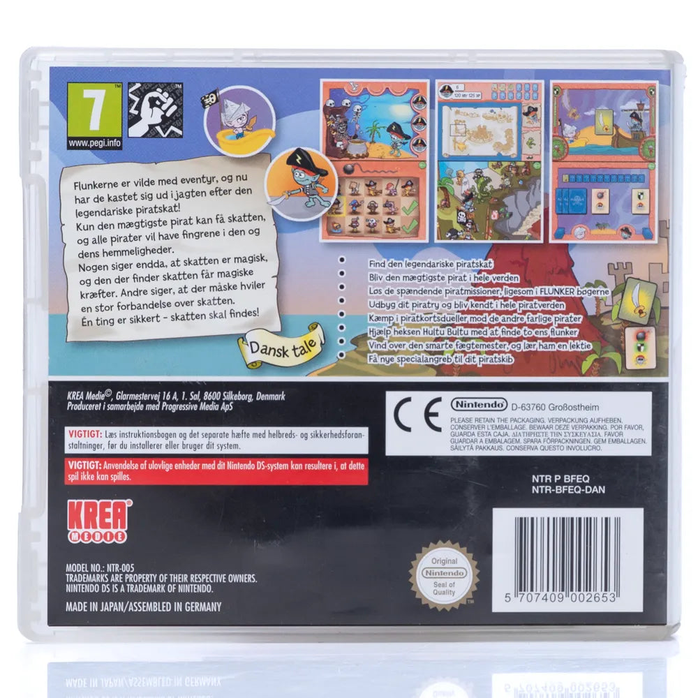 Flunkerne Pirater - Nintendo DS spill - Retrospillkongen