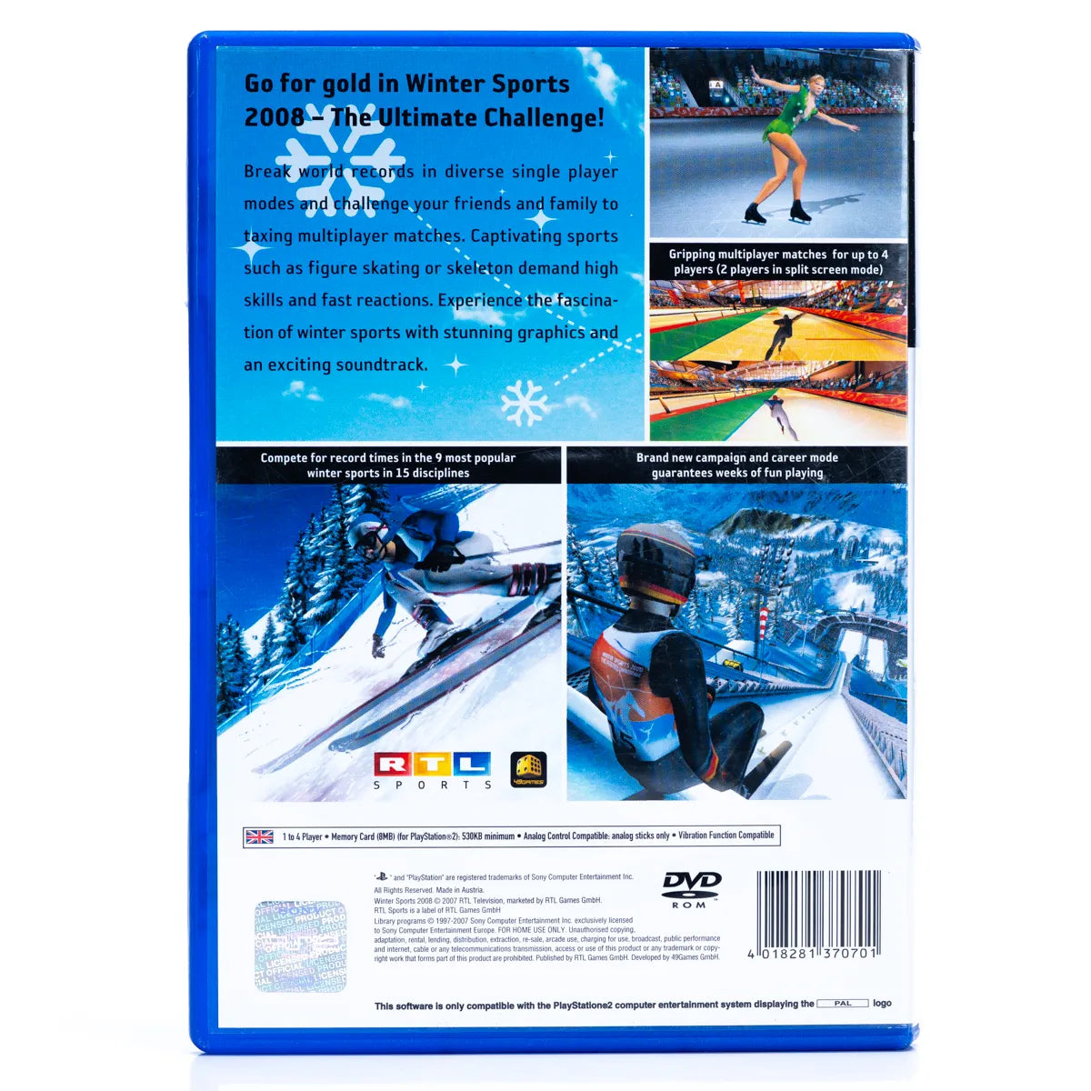Winter Sports The Ultimate Challenge 2008 - PS2 Spill - Retrospillkongen