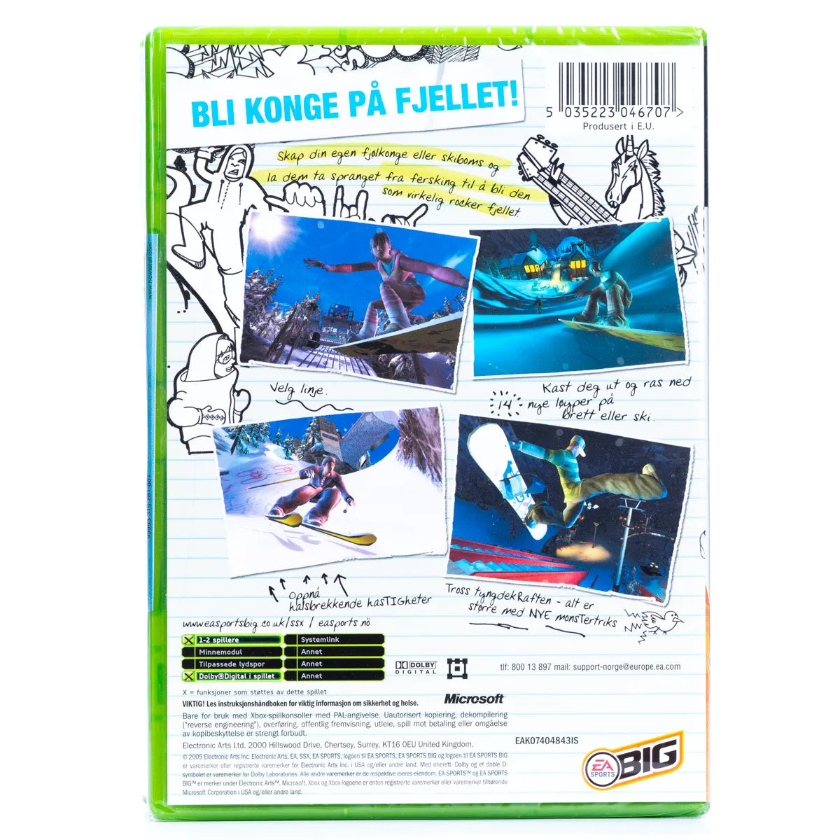 SSX On Tour - Xbox Spill (Forseglet) - Retrospillkongen