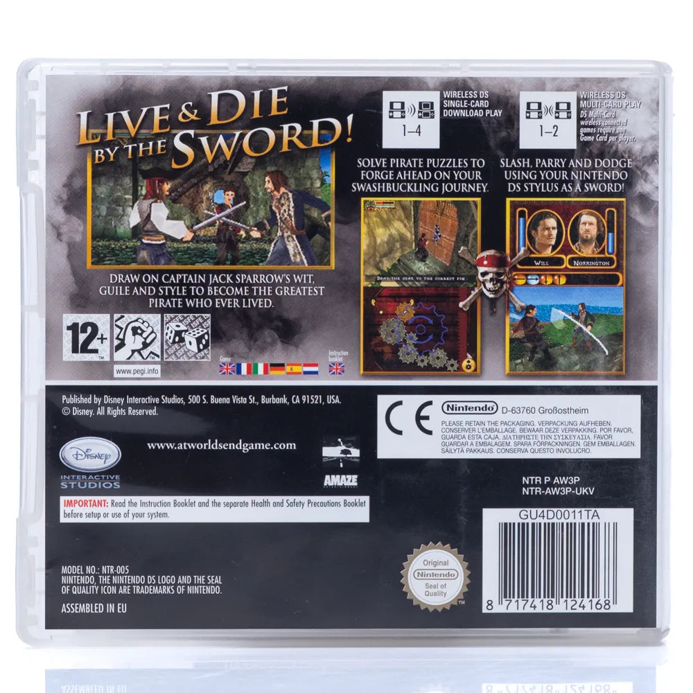 Disney Pirates of the Caribbean: At World's End - Nintendo DS spill - Retrospillkongen