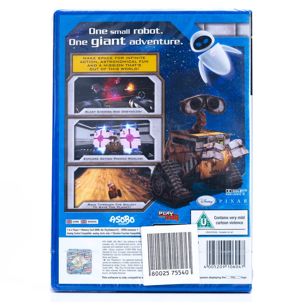 Wall-E - PS2 Spill (Forseglet) - Retrospillkongen