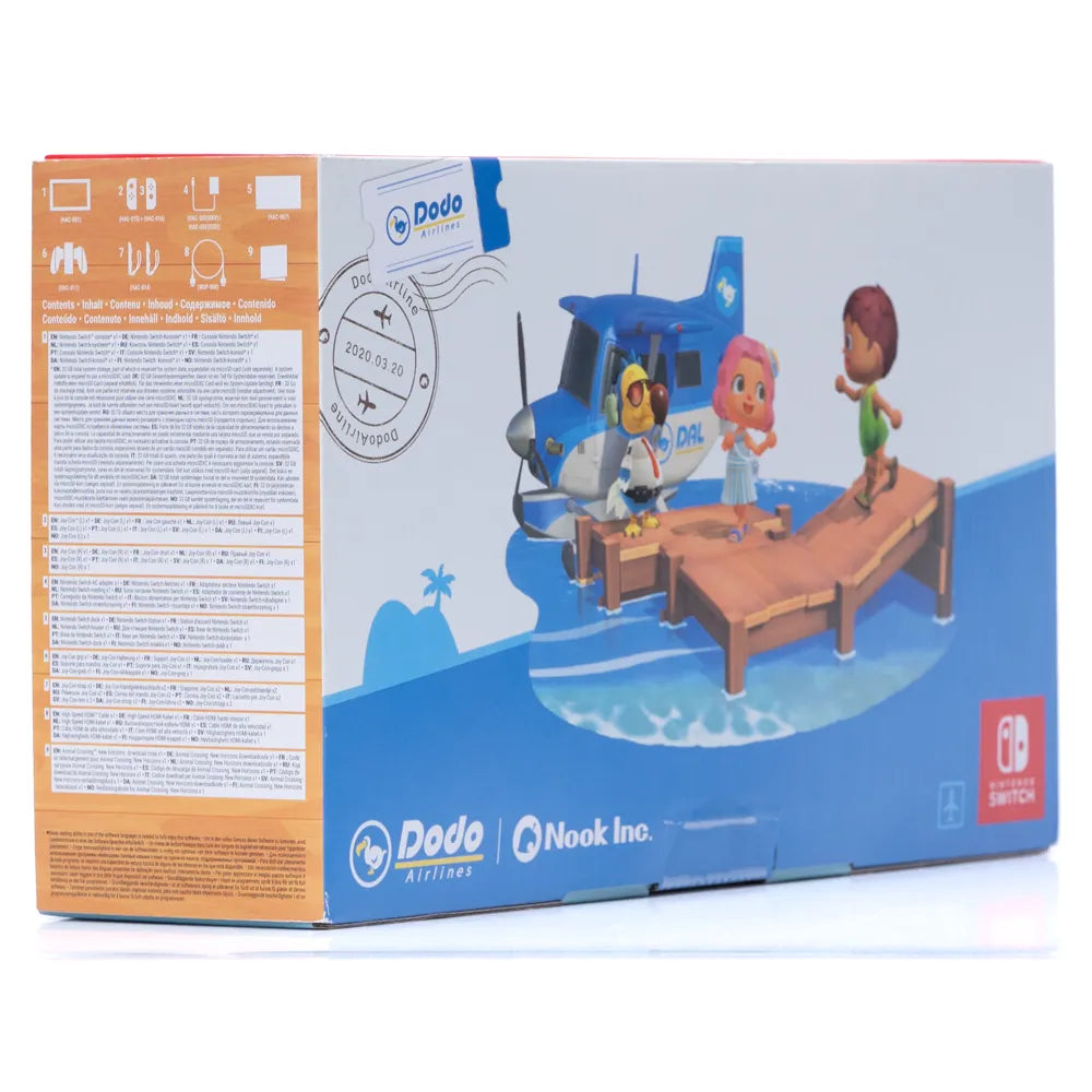 Nintendo Switch Animal Crossing: New Horizons Edition Konsoll (Forseglet i Eske) - Retrospillkongen