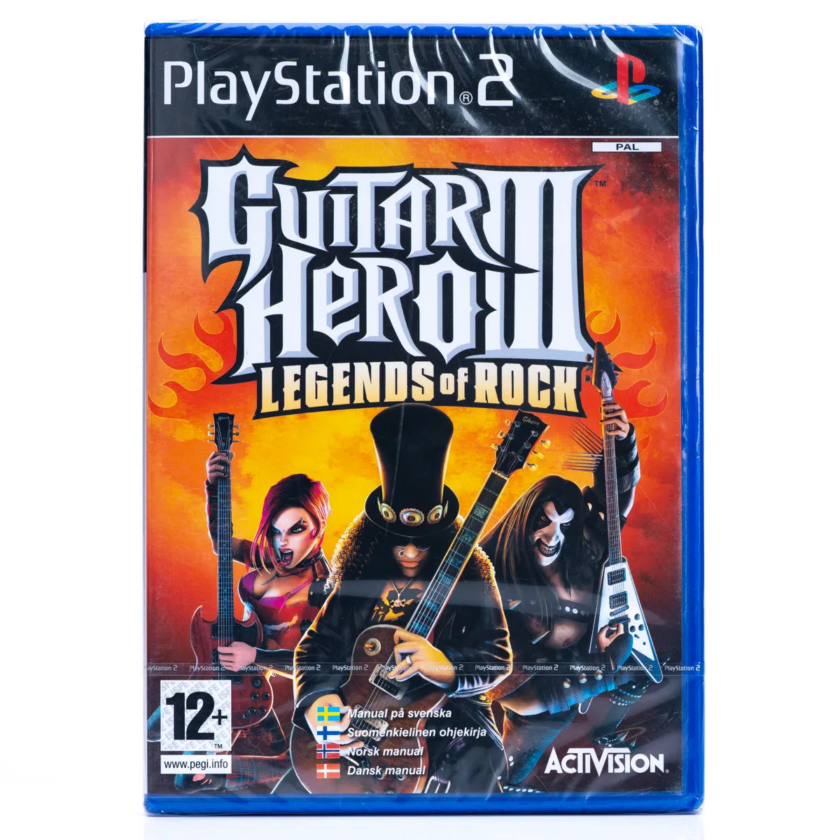 Guitar Hero III Legends of Rock - PS2 Spill (Forseglet) - Retrospillkongen