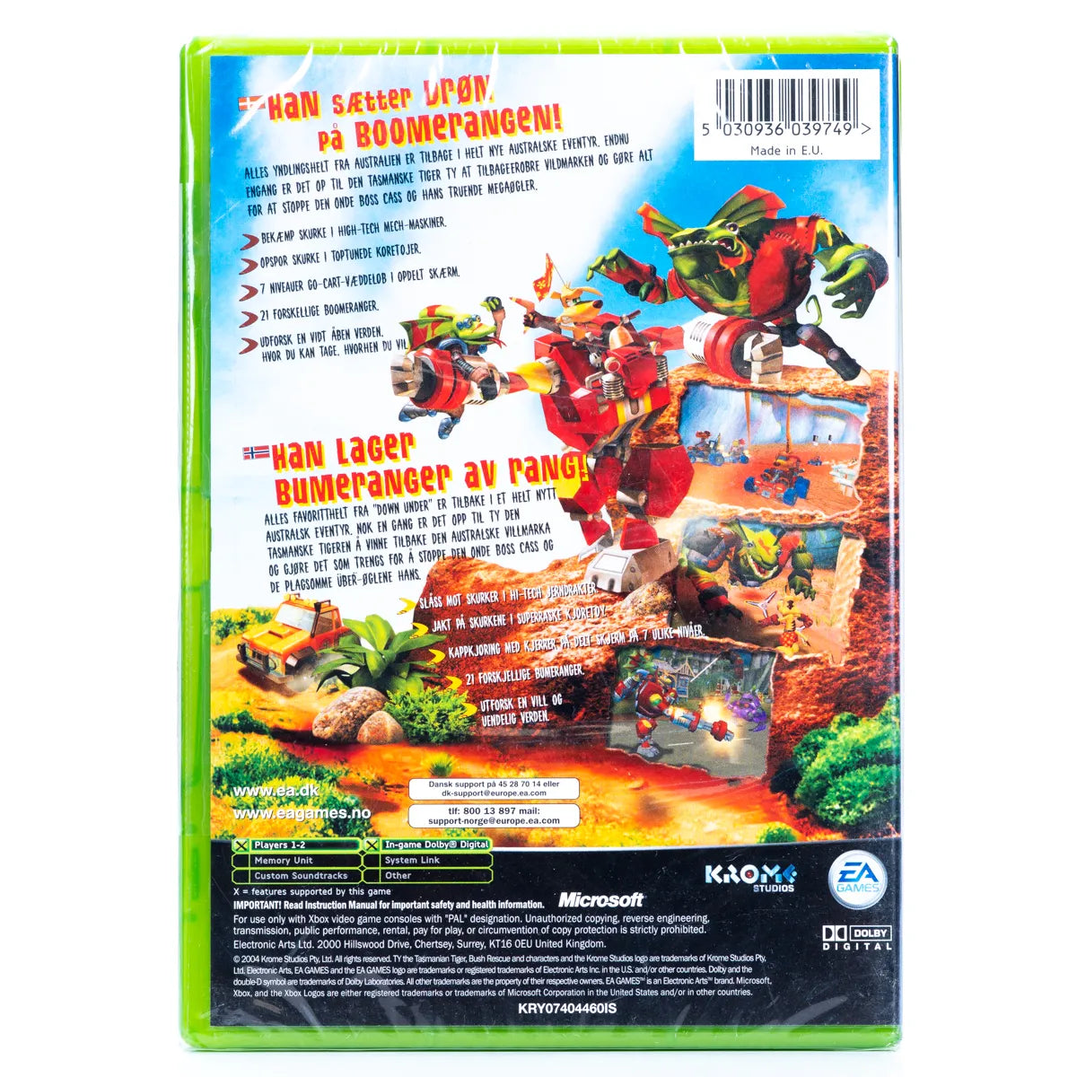 Ty the Tasmanian Tiger 2: Bush Rescue - Xbox Spill (Forseglet) - Retrospillkongen