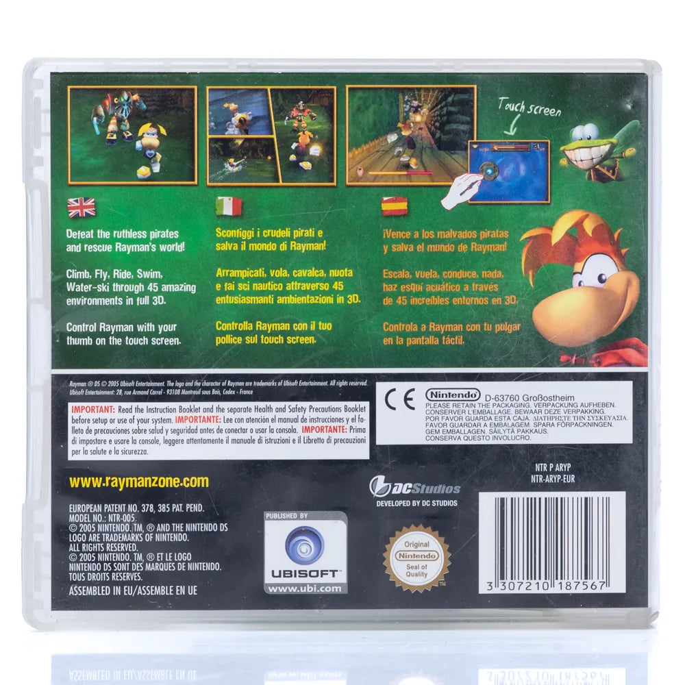 Rayman DS - Nintendo DS spill - Retrospillkongen