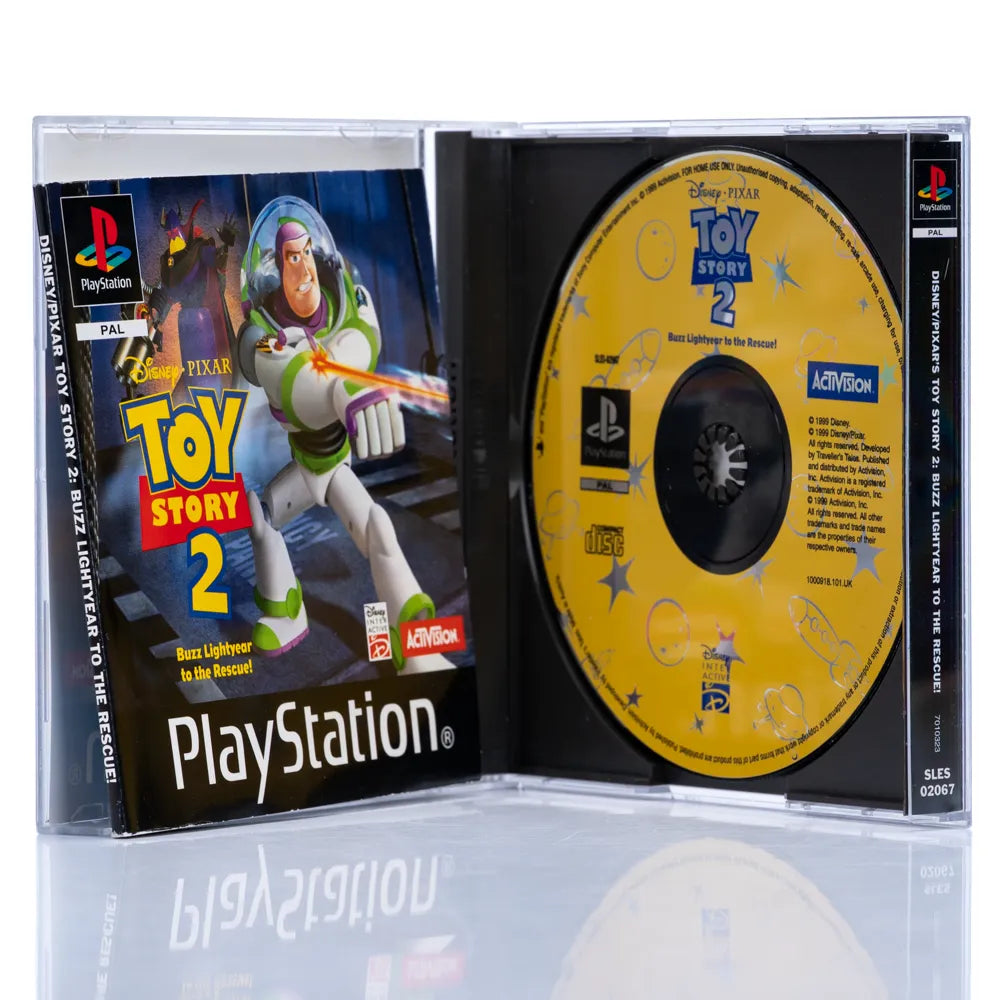 Toy Story 2: Buzz Lightyear to the Rescue! - PS1 spill - Retrospillkongen