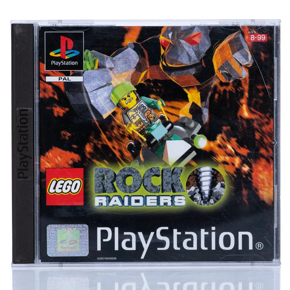 LEGO Rock Raiders - PS1 spill - Retrospillkongen
