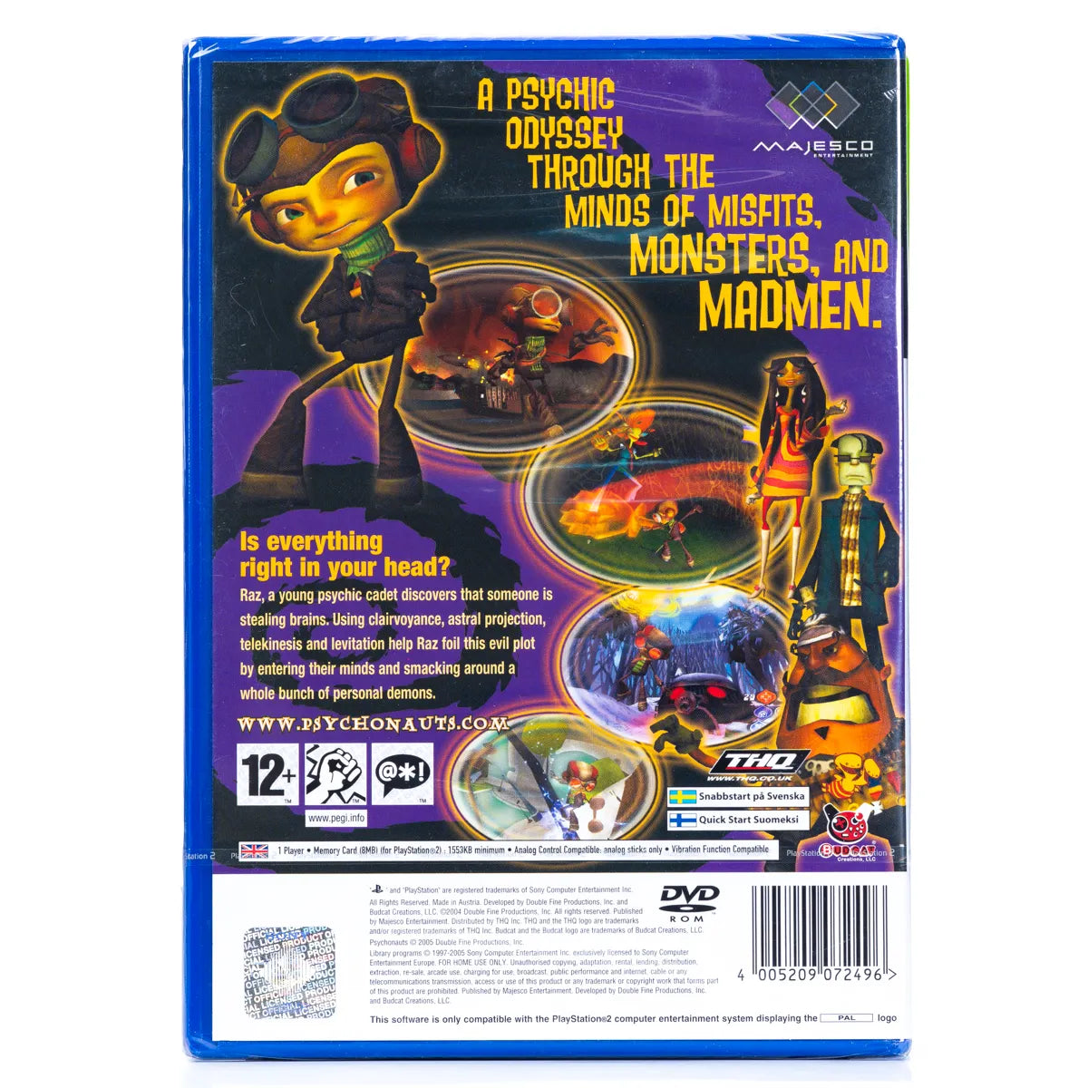 Psychonauts - PS2 Spill (Forseglet) - Retrospillkongen