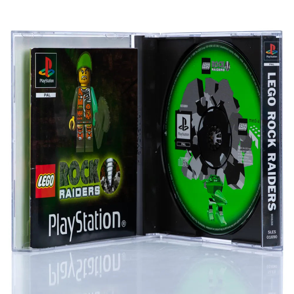 LEGO Rock Raiders - PS1 spill - Retrospillkongen