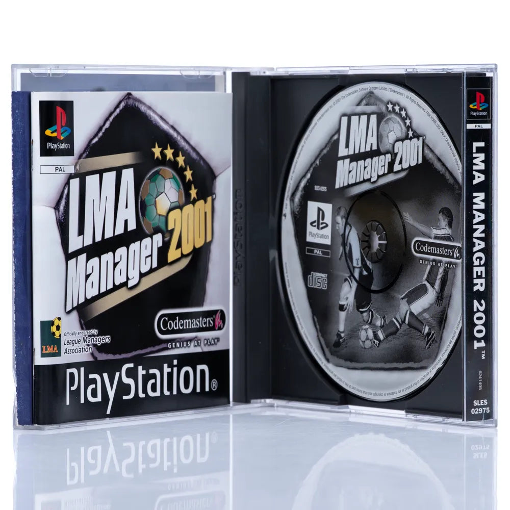LMA Manager 2001 - PS1 spill - Retrospillkongen