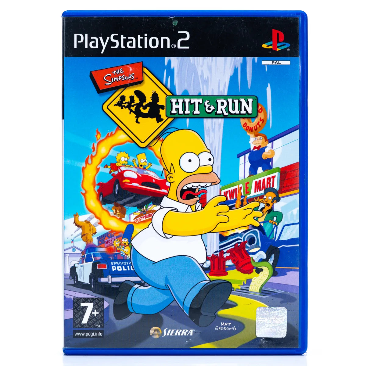 The Simpsons: Hit & Run - PS2 spill - Retrospillkongen