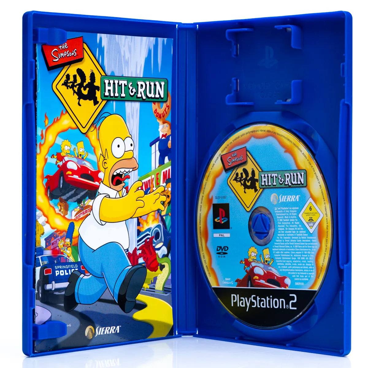 The Simpsons: Hit & Run - PS2 spill - Retrospillkongen
