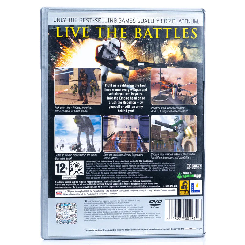 Star Wars: Battlefront - PS2 Spill