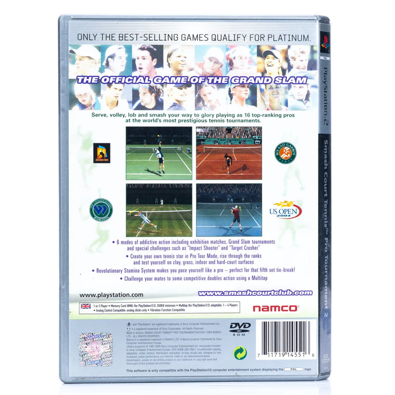 Smash Court Tennis: Pro Tournament 2 - PS2 Spill