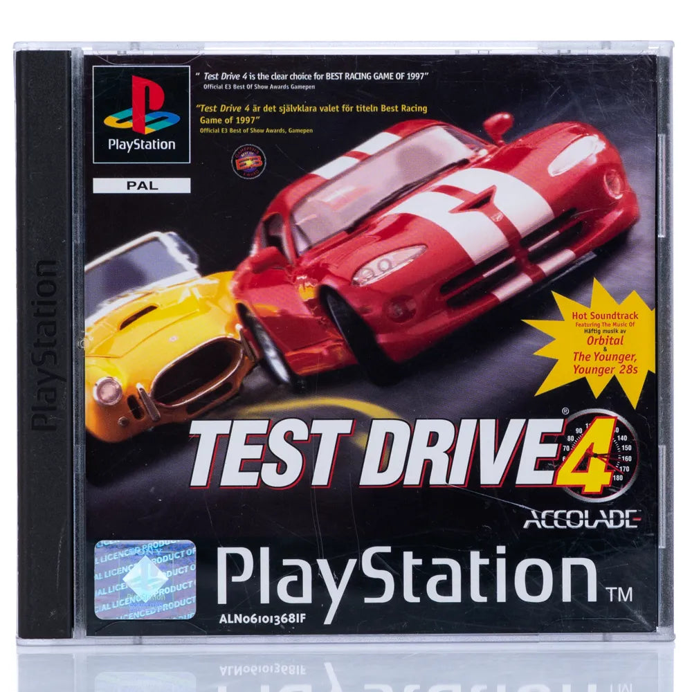 Test Drive 4 - PS1 spill - Retrospillkongen