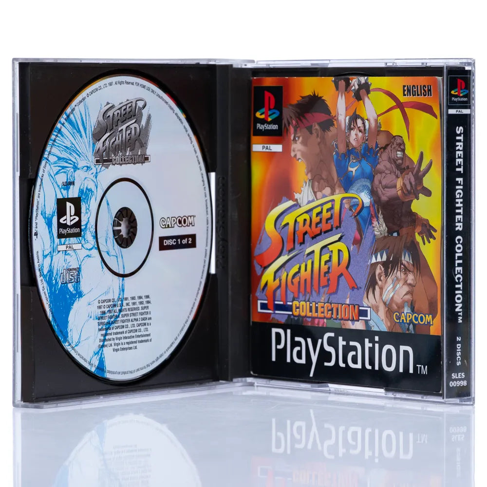 Street Fighter Collection - PS1 spill - Retrospillkongen