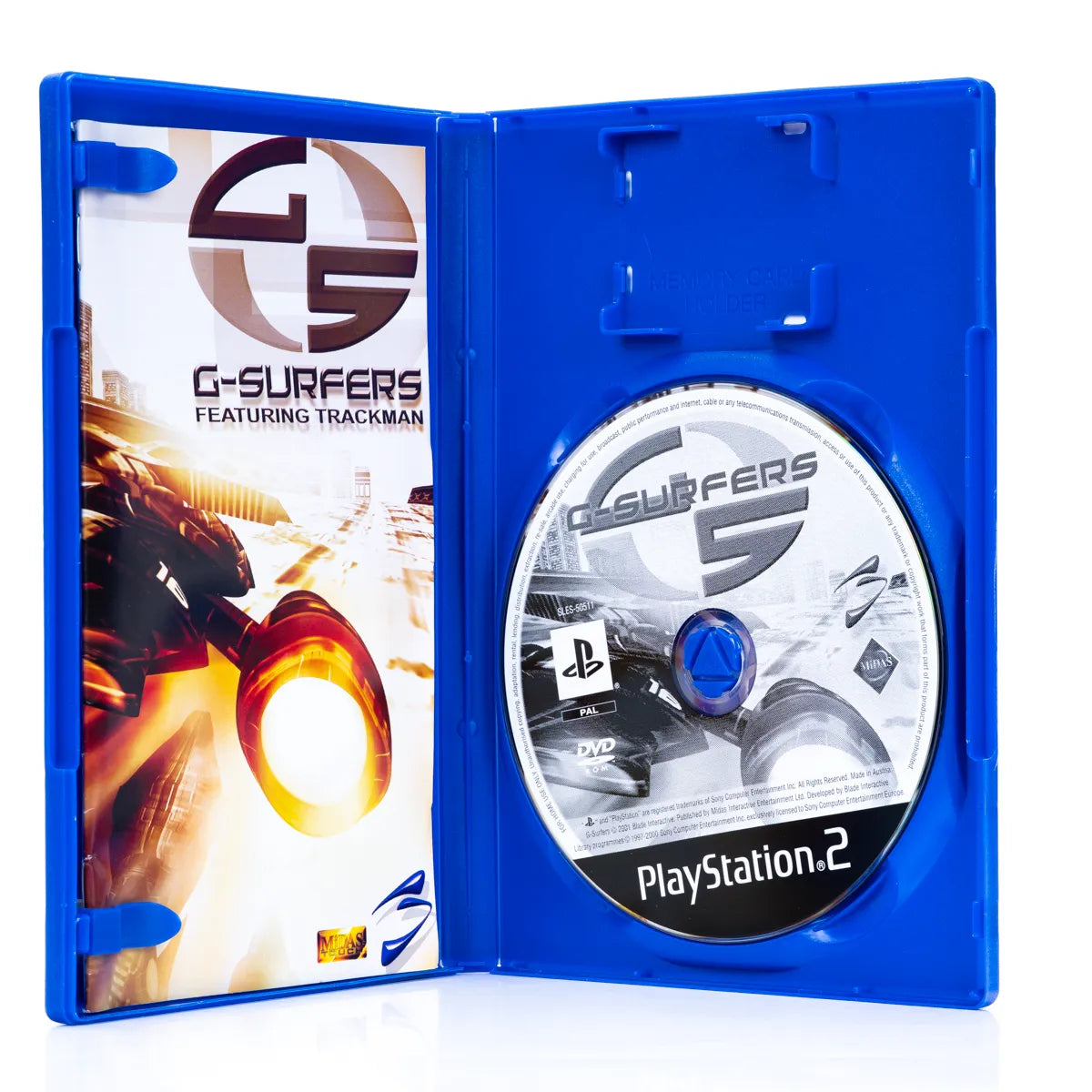 G-Surfers Featuring TrackMan - PS2 Spill - Retrospillkongen