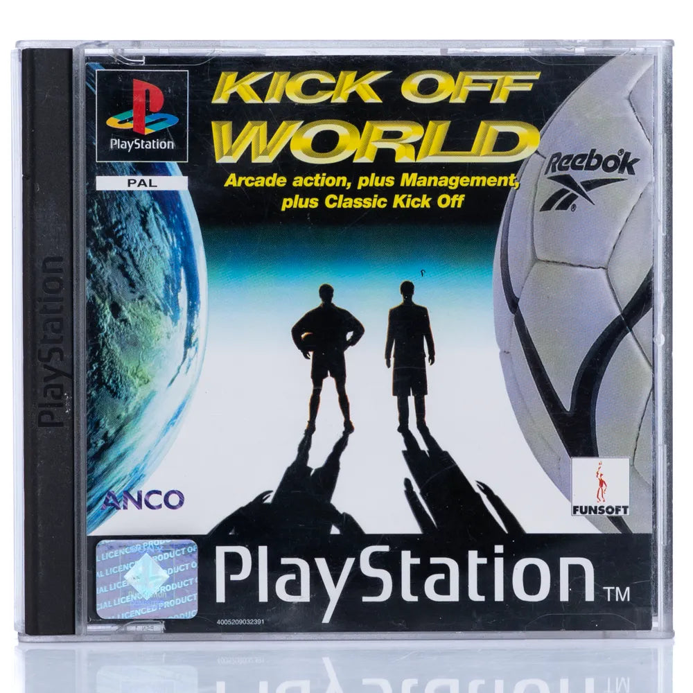Kick Off World - PS1 spill - Retrospillkongen