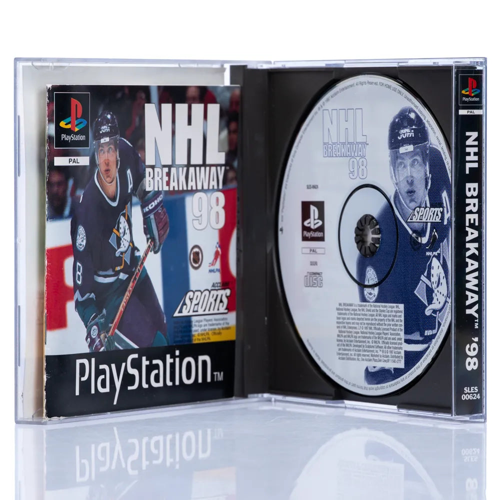 NHL Breakaway 98 - PS1 Spill - Retrospillkongen