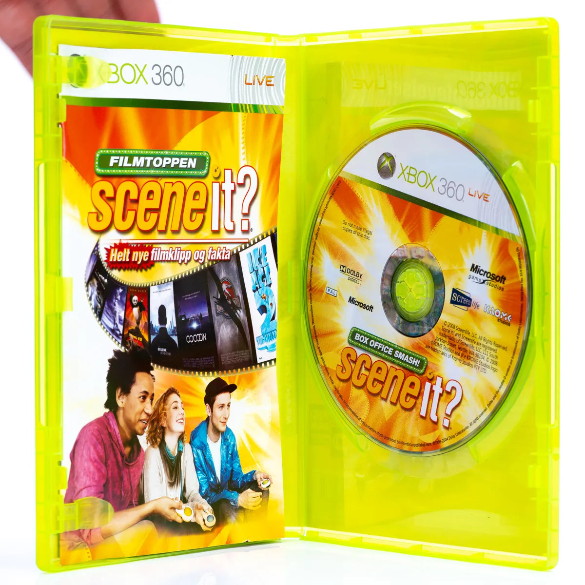 Scene It? - Xbox 360 spill - Retrospillkongen