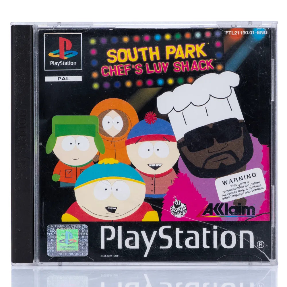 South Park: Chef's Luv Shack - PS1 spill - Retrospillkongen