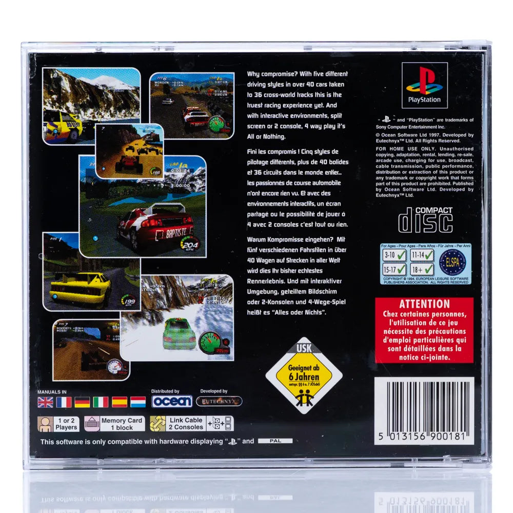 Total Drivin - PS1 spill - Retrospillkongen