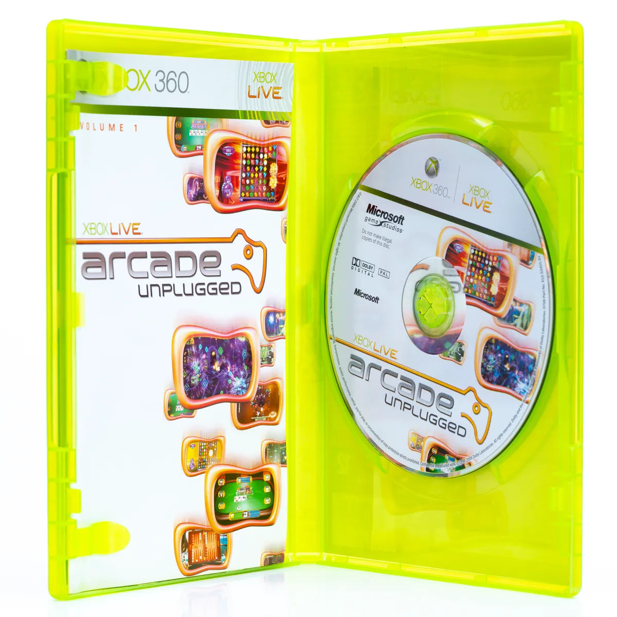 Xbox Live Arcade Unplugged Volume 1 - Xbox 360 spill - Retrospillkongen