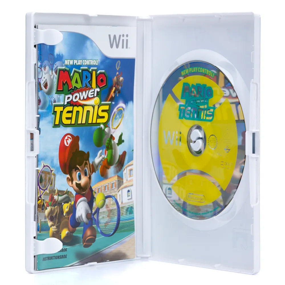 Mario Power Tennis - Wii spill - Retrospillkongen