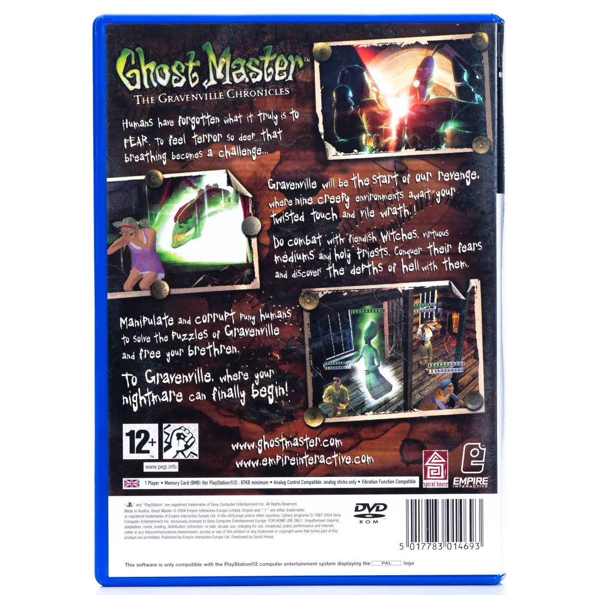Ghost Master: The Gravenville Chronicles - PS2 Spill - Retrospillkongen