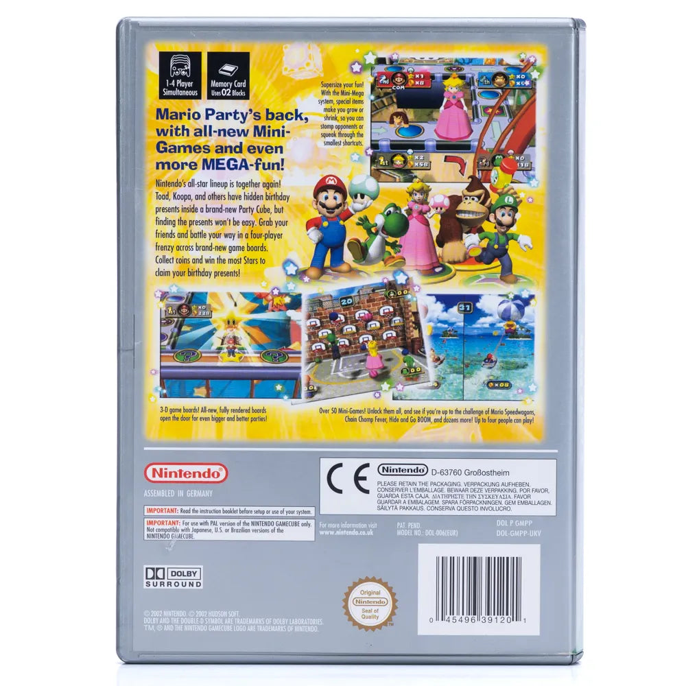 Mario Party 4 - Gamecube spill - Retrospillkongen