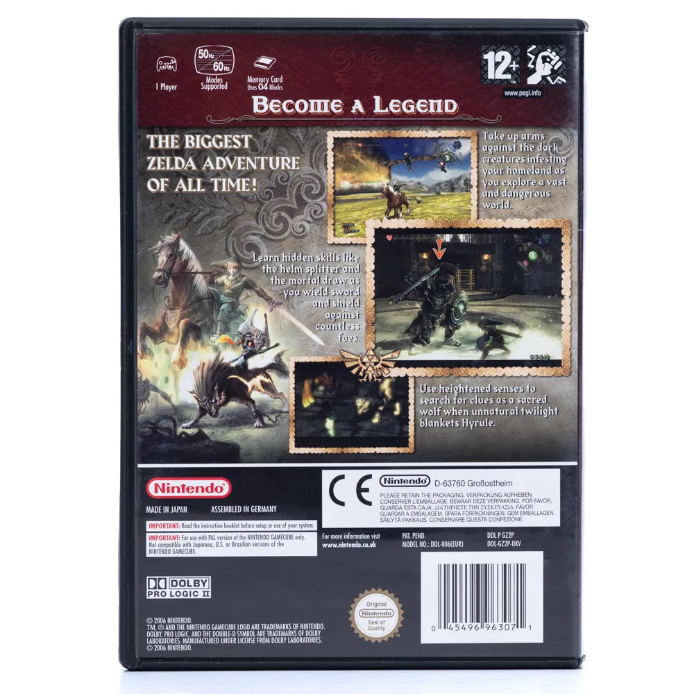 The Legend of Zelda: Twilight Princess - Gamecube spill - Retrospillkongen