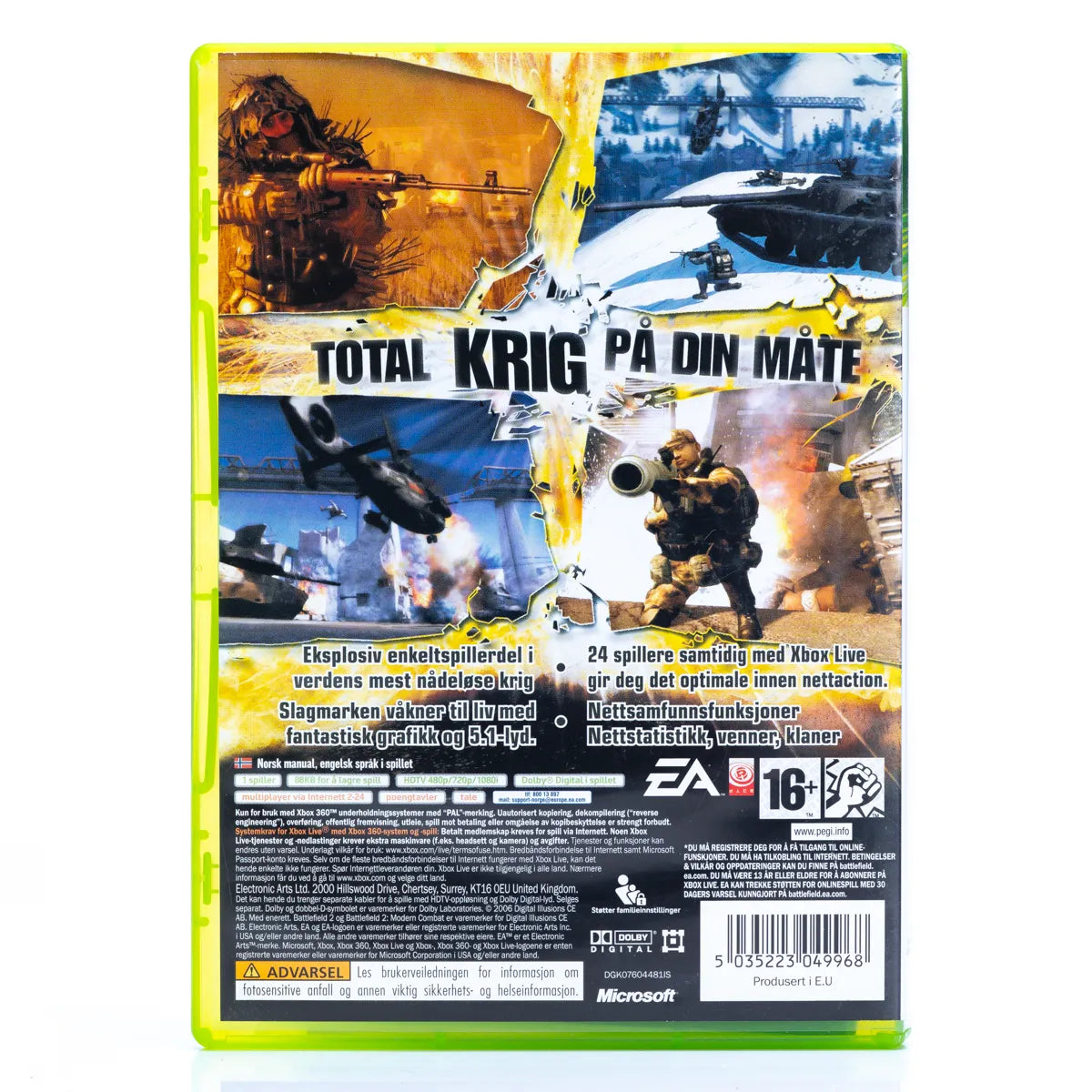 Battlefield 2: Modern Combat - Xbox 360 spill - Retrospillkongen