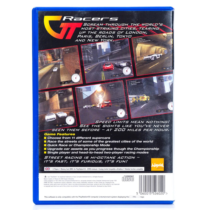 GT Racers - PS2 Spill